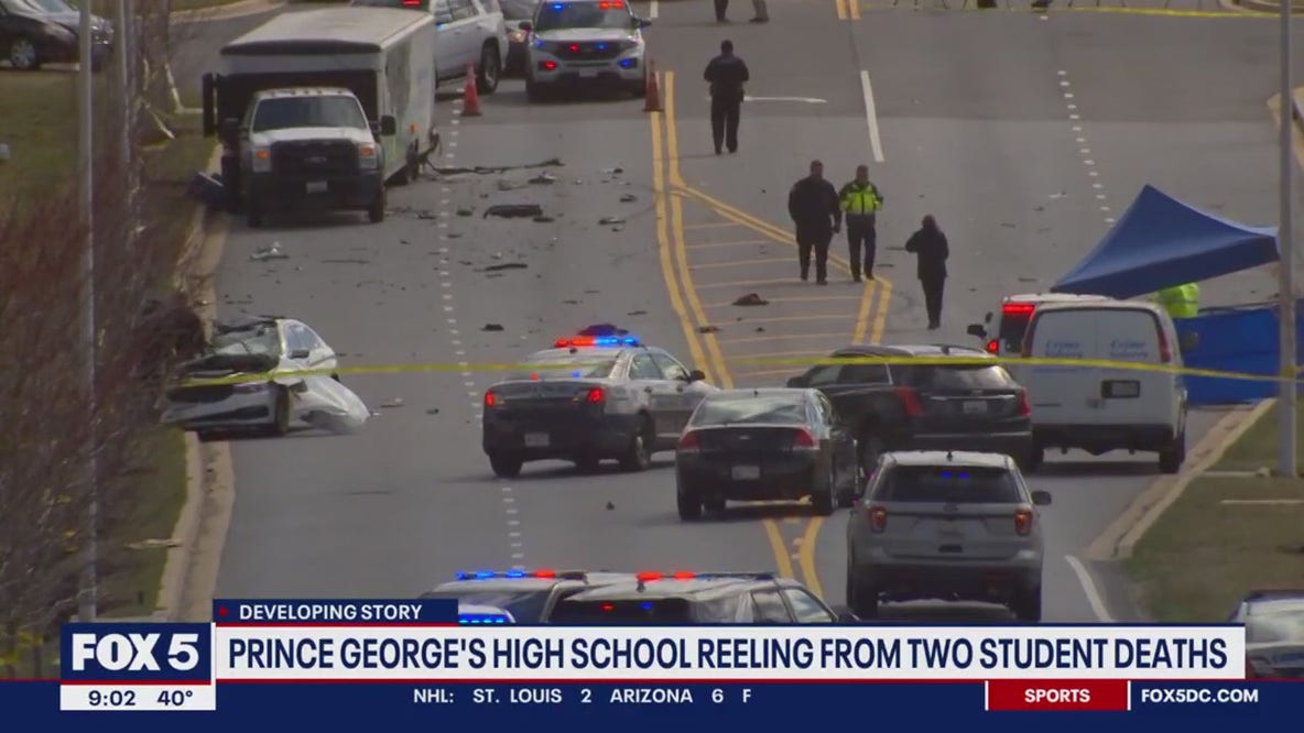 Counselors offer support at Upper Marlboro high school after 2 students killed in less than a week